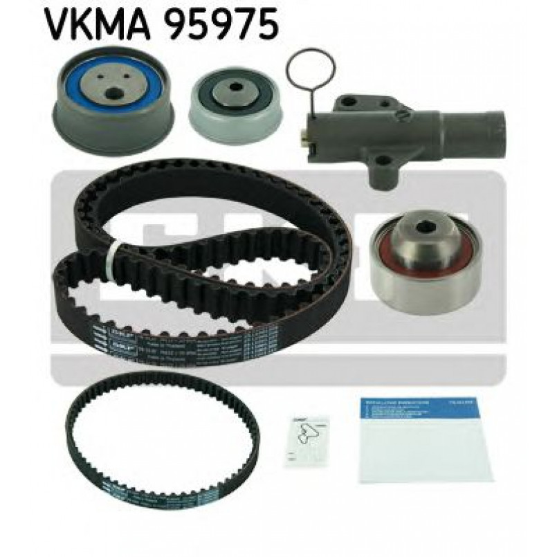 VKMA 95975 SKF Комплект ГРМ (ремінь + ролик)